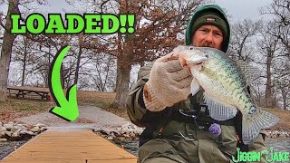 WINTER CRAPPIE FISHING TIPS FROM THE BANK - Catch MORE Crappie This Winter!!