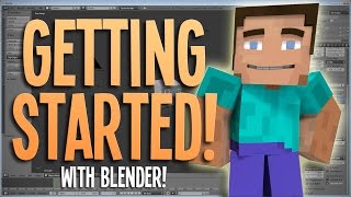 Getting Started! - Blender Minecraft Animation Tutorial | 1