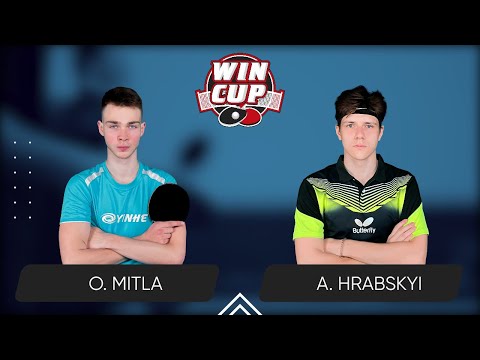 00:45 Oleksii Mitla - Andrii Hrabskyi West 6 WIN CUP 30.10.2023 | TABLE TENNIS WINCUP