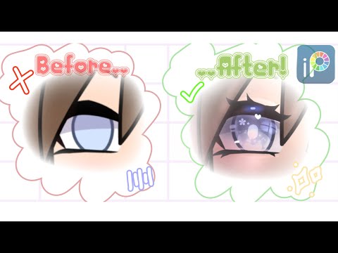 🌸˚₊· ͟͟͞͞➳❥ How to shade GACHA EYES on IbisPaint x! ✨️💗 // BEGINNER TUTORIAL ☆ミ