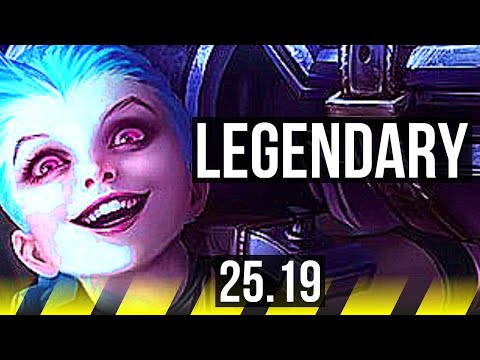 JINX & Braum vs SAMIRA & Yuumi (ADC) | 13/1/6, Quadra, Legendary | EUW Master | 25.19