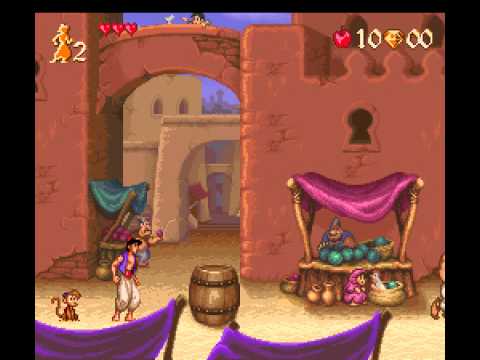 The Adventurer's Favorite VGM: Aladdin (SNES / Super Nintendo) 1st Stage