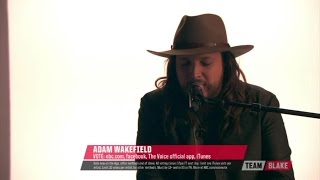 The Voice US Live Finale - Adam Wakefield &quot;When I Call Your Name&quot;