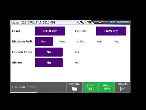 Using Smart OTDR on the Viavi MTS2K and MTS4k