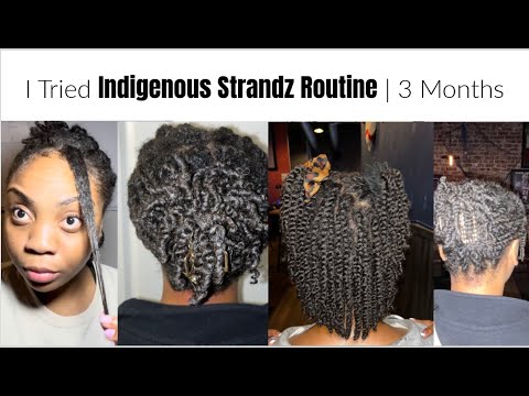 I Tried Out Indigenous Strandz Haircare Routine | 3...