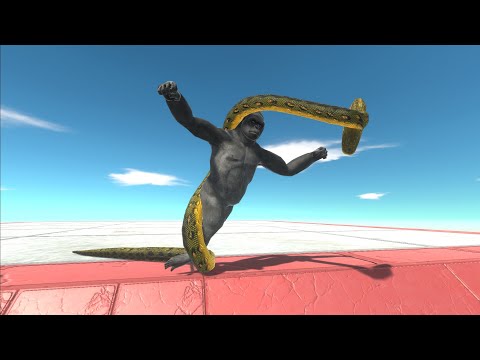 MUTANT PRIMATES VS REPTILES - Animal Revolt Battle Simulator