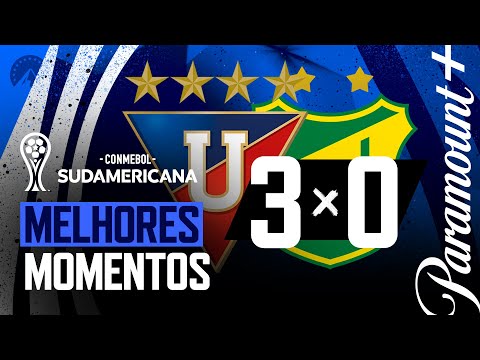 Gols e lances de LDU x Defensa y Justicia