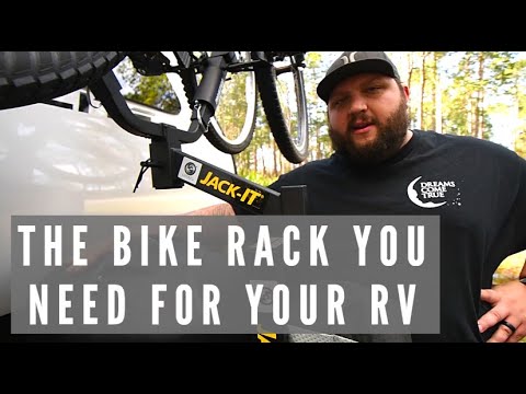 RV Upgrade │ Lippert JACK-IT Bike Rack Double Bike Carrier