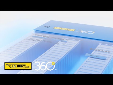 J.B. Hunt 360 Platform | Live Action & 3D | Promotional Video | J.B. Hunt Transport Services