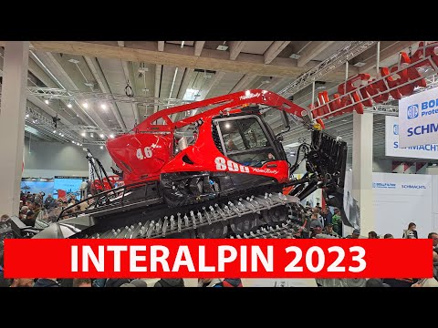 INTERALPIN 2023 INNSBRUCK - AUSTRIA - Leitner, Prinoth, PistenBully, Technoalpin and Doppelmayr