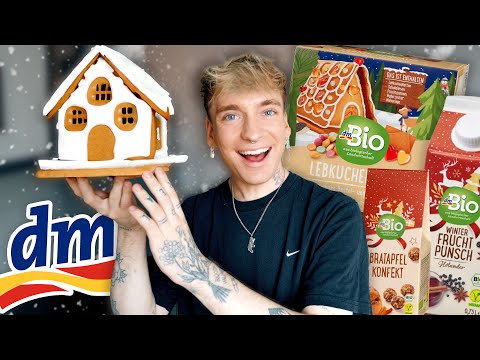 Ich teste das neue Weihnachts Sortiment von DM 2023 ❄️ (vegan) | Fabi Wndrlnd