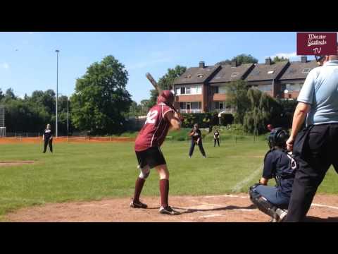 Münster Cardinals Softball vs. Witten Kaker Lakers - 18. Mai 2014 - Clips