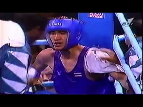 Somluck Kamsing (THA) vs. Ramaz Paliani (RUS) Atlanta 1996 Olympics QF’s (57kg)