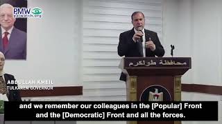 Abdallah Kmeil glorifying female terrorists