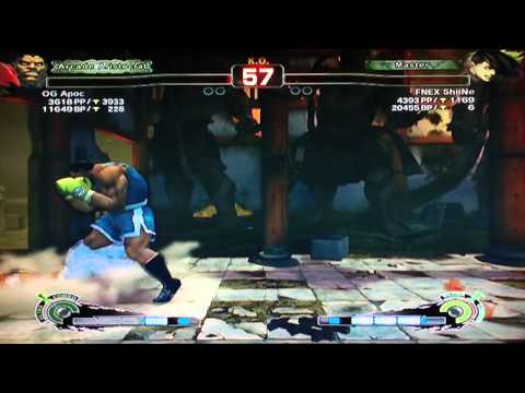SSF4AE OG Apoc (Balrog) vs FNEX ShiiNe (Yang)