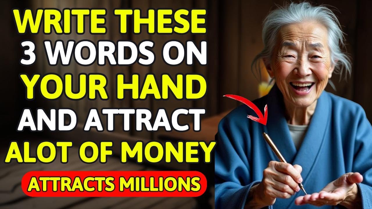 If You Write These 3 NUMBERS on Your Hand, Your Financial Problems Will End | Buddhist Teachings