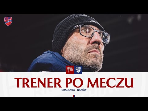 Konferencja prasowa po meczu Cracovia - Raków Częstochowa