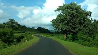 preview picture of video 'Beautiful nature on way to patalkot, Tamia M.P. today evening 17.8.2018'