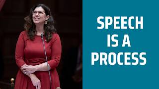 A Senator With Aphasia Speaks
