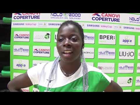 #Pallavolo A2 femminile - Sassuolo-Cutrufiano 3-1: Josephine Obossa