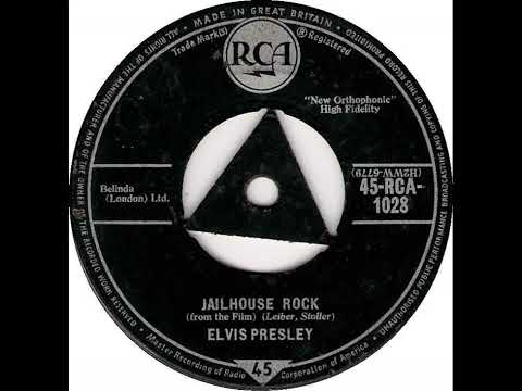 UK New Entry 1958 (13) Elvis Presley - Jailhouse Rock