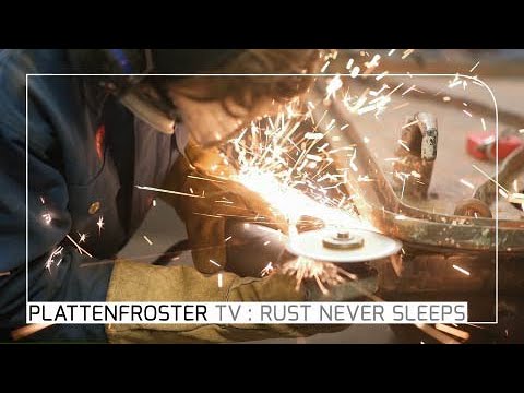 Rust Never Sleeps :  Schotten abstrahlen, flexen und schweißen mit Easy - Plattenfroster TV 12