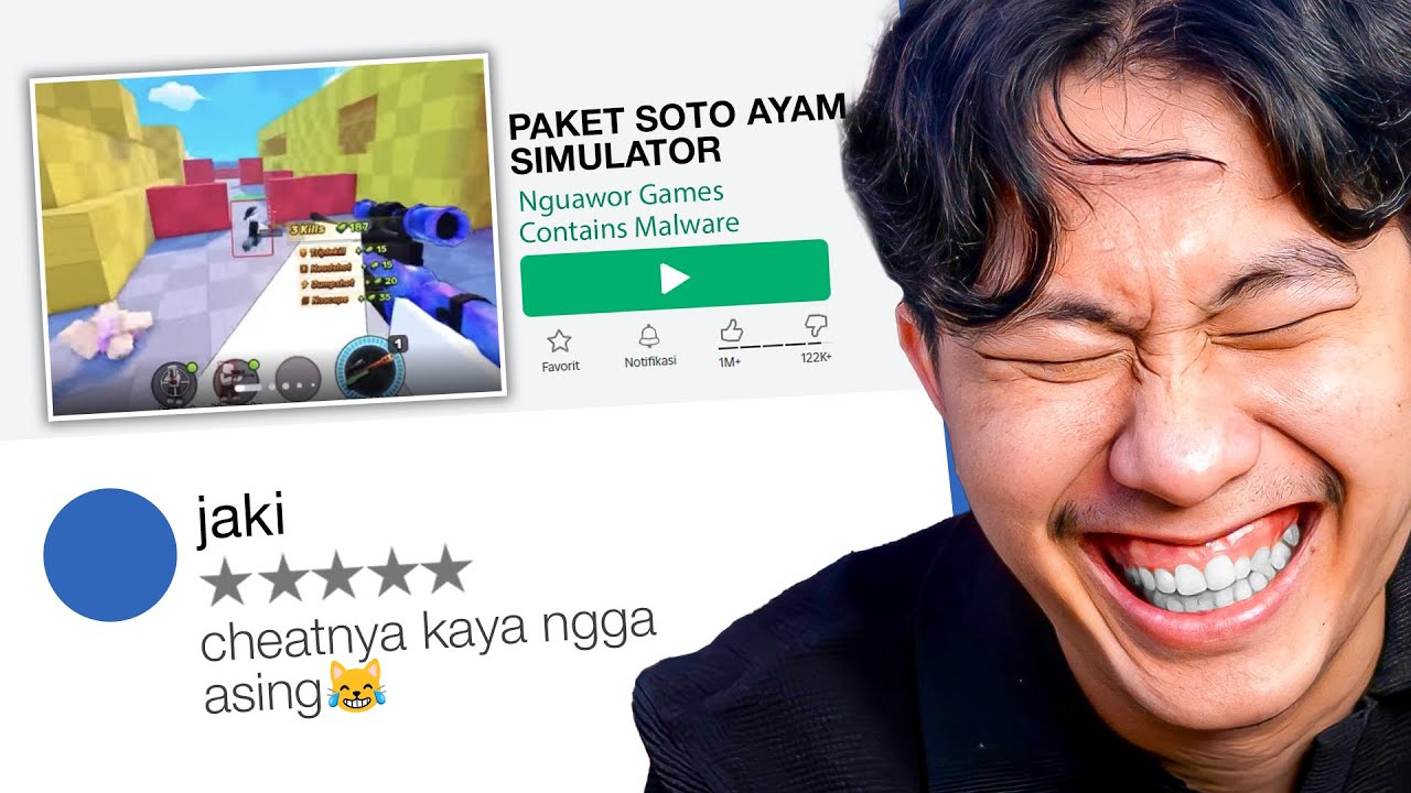 kayak ga asing yah.. 😹 - GAME NGUAWOR ROBLOX