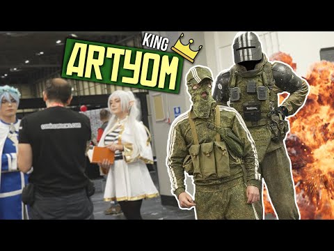 Artyom & Juggernaut at Anime Convention