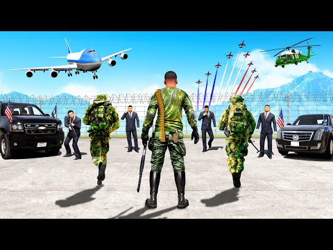 GTA 5 - ARMY vs PRESIDENT