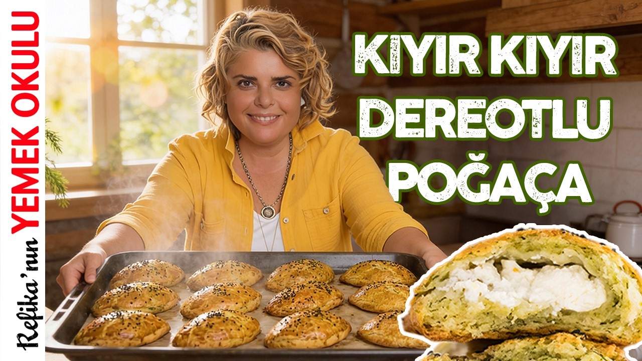 5 Dakikada Kıyır Kıyır Dereotlu Poğaça Tarifi 😍 Labne Dolgulu ve Tam Ölçülü Poğaça Tarifleri