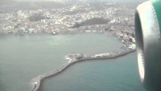 preview picture of video 'Astra Airlines Landing In Chios'