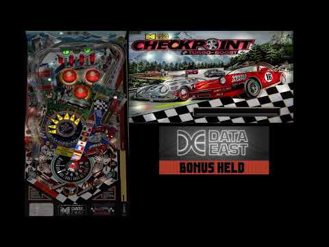 [Pinball] Checkpoint (Data East 1991) Goldchicco / VPNATION