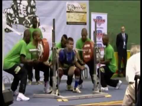 Sergey Gladkikh. World Powerlifting Championship 2010