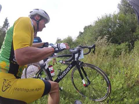 Järva Jaani MNT võistlused 70km distants, kukkumine.