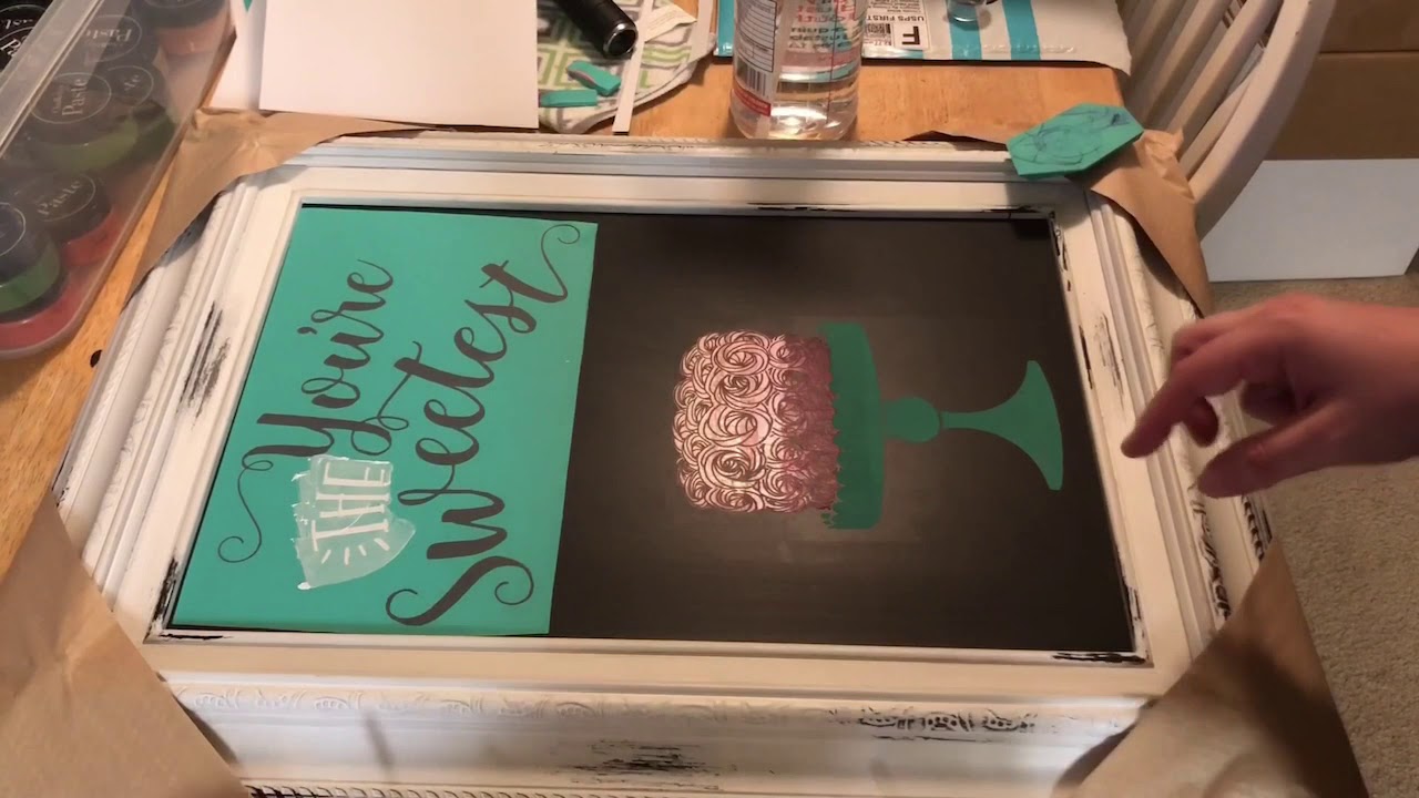 You're The Sweetest Valentine's Day Chalk Couture Design with Christie Millett