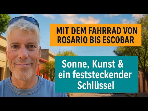 Mit dem Fahrrad von Rosario bis Escobar: Sonne, Kunst & ein feststeckender Schlüssel