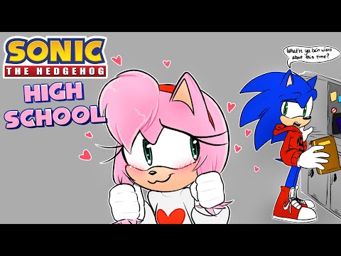 High School Days - Sonamy (Sonic x Amy) Comic Dub Comp