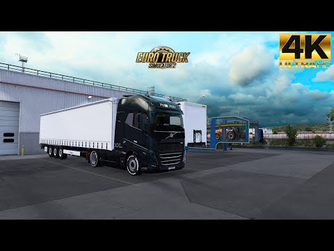 Euro Truck Simulator 2 ➤ Enhanced Graphics 2.1.3 | Zaragoza to Bayonne Gameplay 4K60FPS