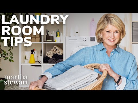 4 Tips for Maximizing Space in Small Laundry Rooms | Martha Stewart