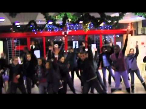 Flash Mob Saint Germain lès Corbeil 2011 - Marché de Noël
