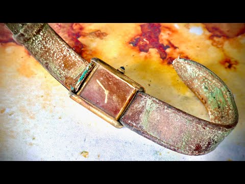 The most iconic Cartier watch restoration - The 1917 TANK by Cartiers grandson
