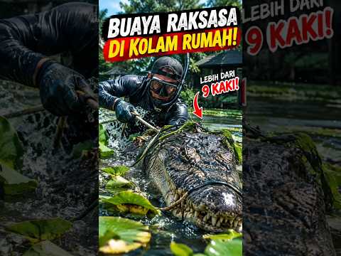Misi Berbahaya Menangkap Buaya #shorts #faktaunik #edukasi