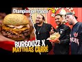 J’ai fait un Burger avec le Champion de France pour Burgouzz !