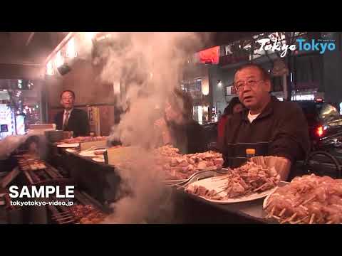 [Tokyo Footage] Yakitori  | 焼き鳥（吉祥寺・いせや）（Tokyo Japan）