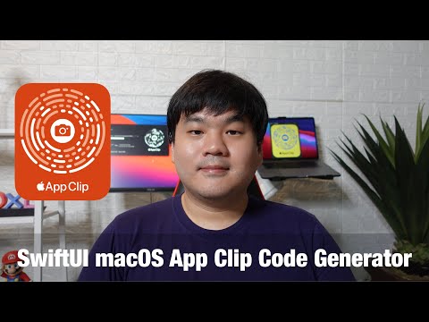 Introduction to SwiftUI macOS App Clip Code Generator | Custom Color | Export to SVG and PNG thumbnail