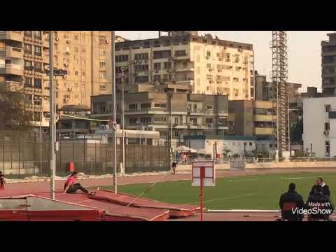 Nationals U20 ,Breaking 2 national records in one jump