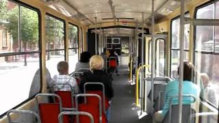 preview picture of video 'Die Straßenbahn in Liepāja / Tramvajs Liepājā (21.07.2009)'