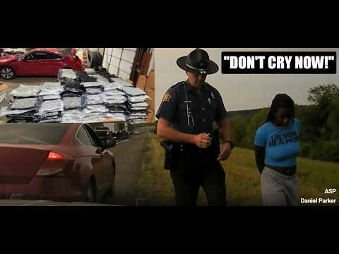 Arkansas State Trooper Parker's Huge Trafficker BUST-Freeway Cameras Gotcha!!!