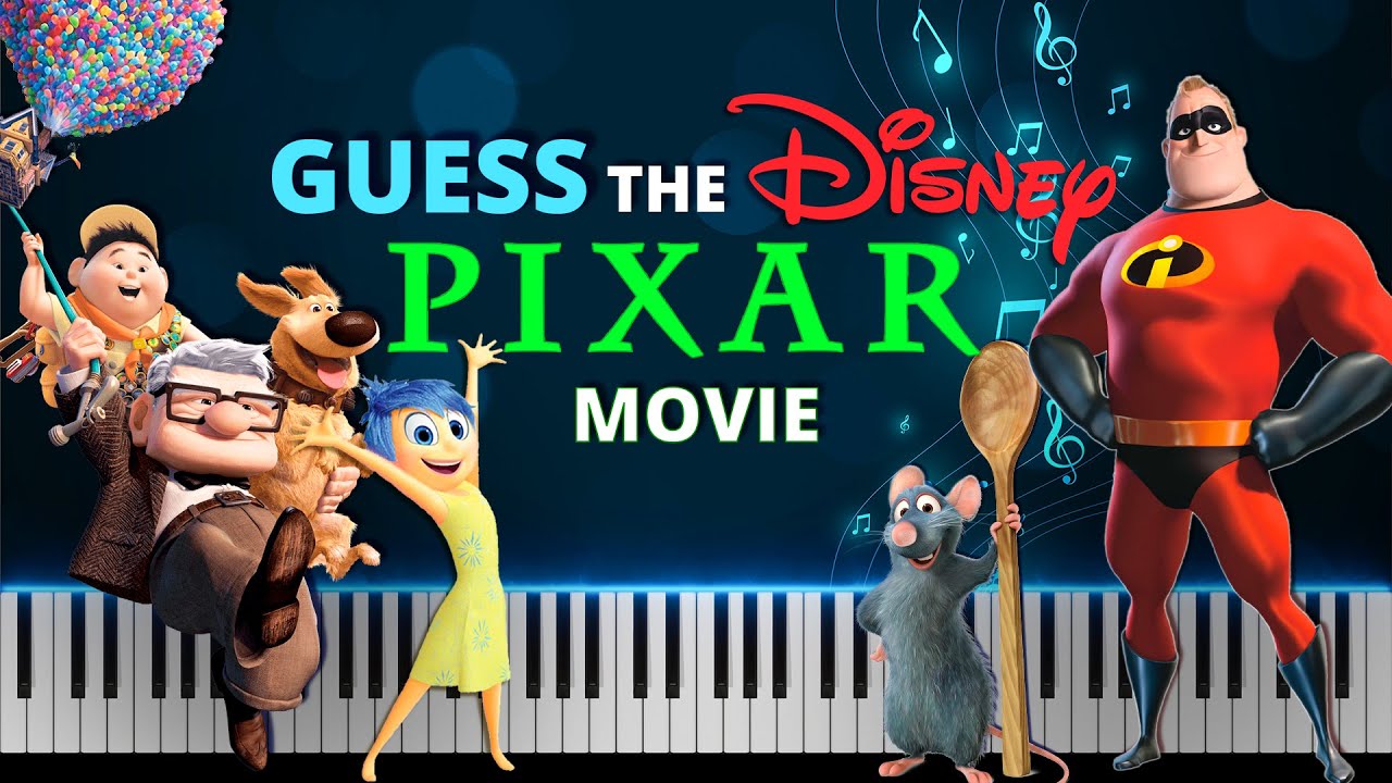 GUESS THE DISNEY PIXAR MOVIE [Piano Quiz]