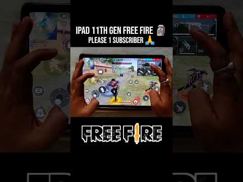 iPad 11th Generation Free Fire Gaming Test | Free Fire iPad Gameplay | FreeFire iPad Tablet Gameplay